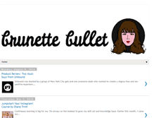 Tablet Screenshot of brunettebullet.com
